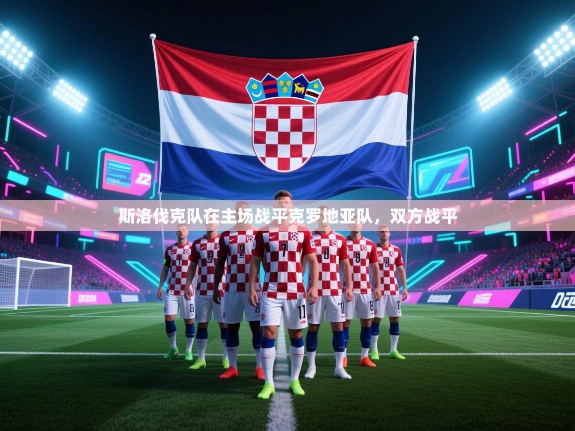 斯洛伐克队在主场战平克罗地亚队，双方战平  第2张