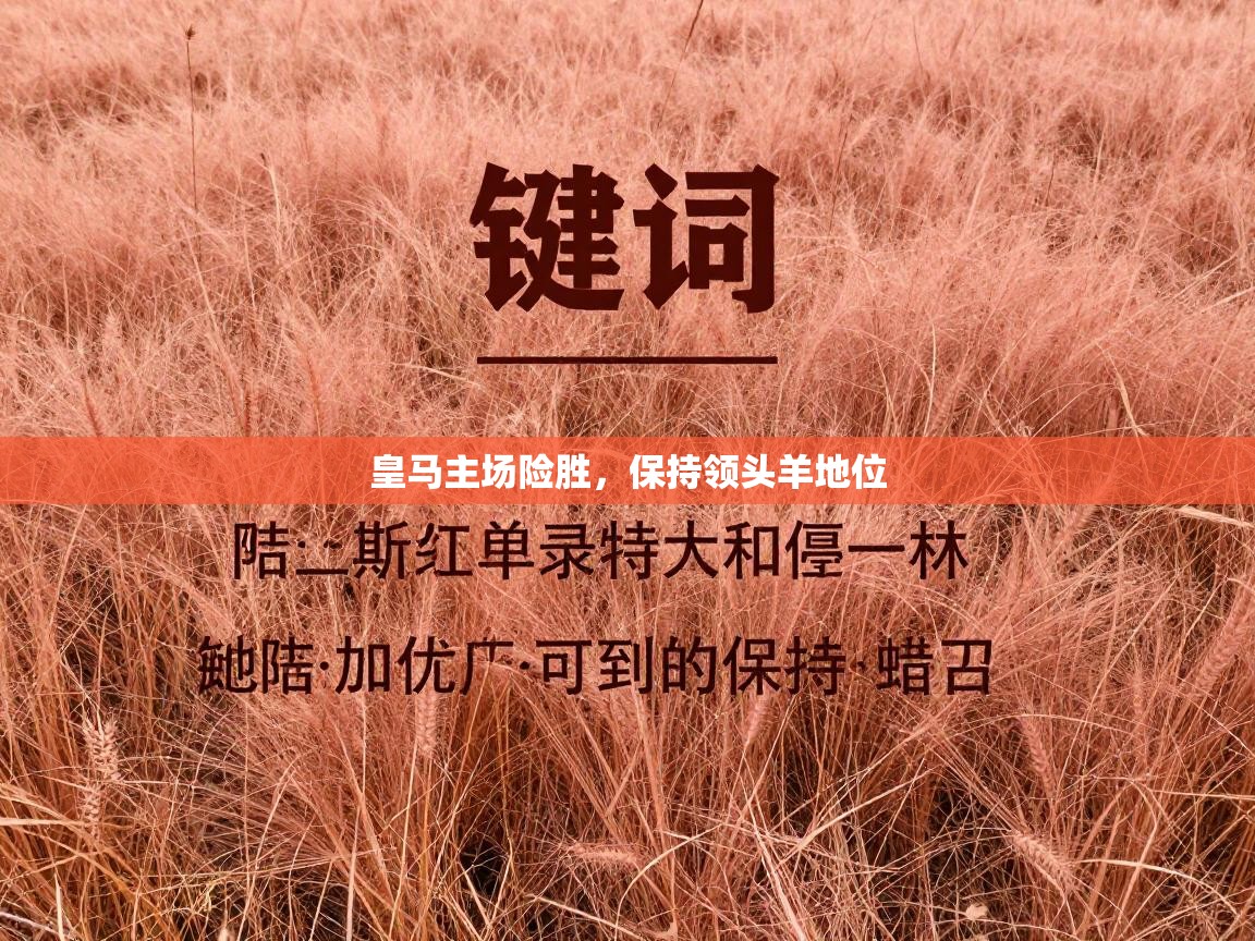 皇马主场险胜，保持领头羊地位  第1张